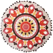 LVD Cushion Decorative Throw Pillow Fields Home/Lounge/Sofa Decor 45cm Round