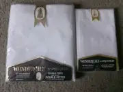 Sealed Vintage Wondercale Double Fitted Sheet and Pillowcases