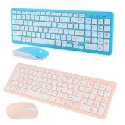 Wireless Mouse Keyboard Set Office Gaming For Notebook Computer 3‑Speed Mi ZOK