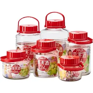 日本進口ADERIA泡酒罐玻璃瓶密封罐玻璃罐子儲物罐儲糧青梅酒壺