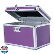HEWEI WORKS Combination Locking Medicine Box with Portable Storage Case，12.2'
