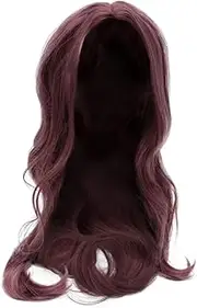 AUTSUPPL Dyed Curly Headdress by Wig Heat-resistant Headgear for Parties Weddings