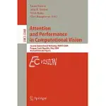 ATTENTION AND PERFORMANCE IN COMPUTATIONAL VISION