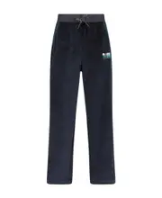 Moncler Grenoble Velvet Drawstring Track Pants S,XS,M black