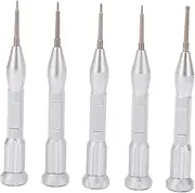 5 Piece Accurate Tool Kit, Multi Tip Alloy Steel Electronic Repair Set, Ergonomic Mini Driver Assortment for Mobile Devices