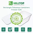 Reusable Freezer Takeaway Food Containers, Rectangle, Australian Made 500-1000ml