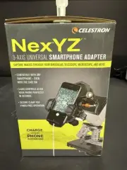 Celestron NexYZ 3-Axis Phone Adapter For Telescopes, Binoculars, And Microscope