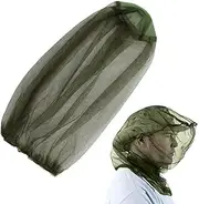 Beekeeping Flying Floc Net Gauze Hat Outdoor Fishing Bee Biting Hat Net Mask Net Head Camping Mask Net Travel Cover Over Comes Preventing Head Mesh Bugs Works Bug Face Works Works Insects Nett