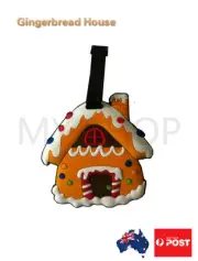 NEW GINGERBREAD HOUSE NAME TAG, ID LABLE FOR LUGGAGE, BAG