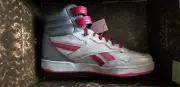 Men Reebok BB 4000 II Mid Alien Romulus Shoes Size 13 White Red Grey 100214359