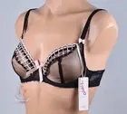 FREYA ARABELLA SHEER LACE UNDERWIRE Plunge Bra Size 28DD $80 NWT