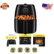 8-Quart TurboFry Air Fryer with Touch Control and Nonstick Basket for Easy Prep