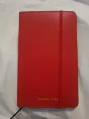 Michael Kors Notebook Journal Diary Agenda - Red Nwt