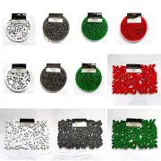 Set of 4 - Table FELT Accessories - Placemats, Coasters - RED GREEN GREY WHITE