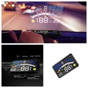 F4 Car HUD Head Up Display OBD II OBD2 Auto Gauge 5.5" Dash Screen Projector (for: Honda Civic)