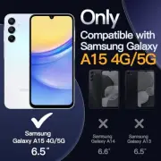 Samsung Galaxy A15 5G / 4G Bumper Case and Screen Protector with Camera Lens Pro