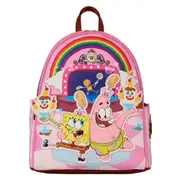 Loungefly Spongebob Squarepants Goofy Goobers 10 inch Faux Leather Mini Backpack