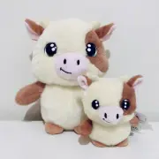 LIL PEEPERS Bundle 5" & 8" Plush Kids Toy Brown Cow Fluffy - Russ Kellytoy BNWT