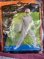 HASBRO Gi Joe Rise Of Cobra Boys Storm Shadow Costume Medium 7/8 New Vintage