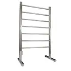 Radiant Polished 600 x 1000mm Free Standing Heated Towel Rail FSTR01