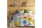 Bedding House Lotti Multi Cotton Floral Quilt Cover Set