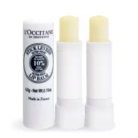 在飛比找博客來優惠-L’OCCITANE 歐舒丹 乳油木潤唇膏(4.5g)X2-