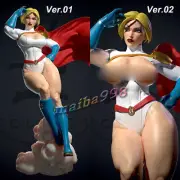 1/6 35cm Power Girl 3D Printing Model Kit GK Unpainted Unassembled Figure GK
