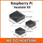 DIY Heatsink Kit 3pcs Cooler Radiator For Raspberry Pi With Tape Applied