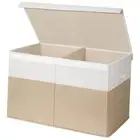 25"x13"x16" Toy Box Toy Storage Organizer with Lid Collapsible Sturdy Toy