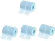 Baluue 4sets Eyelash Extension Supplies Lash Isolation Tape Adhesive Fabric for Grafting Ideal for Makeup Artists Diy Enthusiasts 2rolls*4