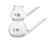 Lab Glassware 50-100ml Borosilicate Weighing Pot Flat Bottom Weighing Spoon au