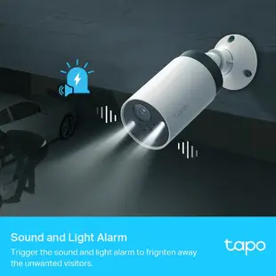 TP-LINK 2K 智慧無線監控攝影機 Tapo C420 電池續航180天 聲光警報 IP65防水$2999