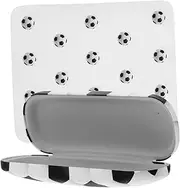 GOOHOCHY Portable Sunglasses Holder Chic Soccer Design Hard Shell Eyeglasses Case for Students