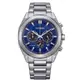 CITIZEN 星辰 Chronograph 光動能計時腕錶-藍色 41mm/CA4590-81L