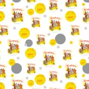 The Wizard of Oz Yellow Brick Road Premium Gift Wrap Wrapping Paper Roll