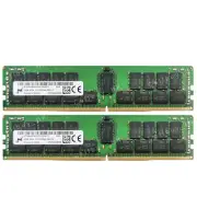MTA36ASF4G72PZ-3G2E2 64GB 2X32GB DDR4-3200MHZ PC4-25600R ECC REG Server Memory