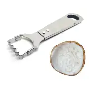 Mooninja Coconut Grater & Cheese Scraper – Stainless Steel Multi-Purpose Kitchen