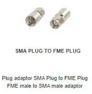 AD1112 SMA PLUG TO FME PLUG