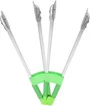 2pcs Trash Picker Trash Grabber Rubbish Clips Grabber Tool Grabber Pickup Tool Litter Picker Grab Tool Trash Clips Garbage Clamp Outdoor Cleaning Supplies Trash Clamp