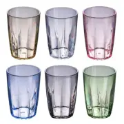 410ml Drinking Glasses Reusable Water Tumblers Unbreakable Shatterproof Beer Cup