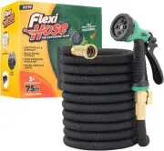 Flexi Hose Lightweight Expandable Garden Hose, No-Kink Flexibility, 3/4 Inch