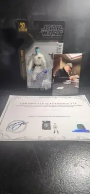 Star Wars Autographed Timothy Zahn Thrawn
