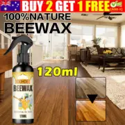 Natural Micro-Molecularized Beeswax Spray, Furniture Polish Cleaner 120ml #T