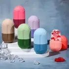 Leak Proof Ice Facial Roller Reusable Ice Cube Trays Enhance Skin Elasticit