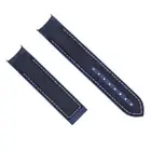 20MM NYLON RUBBER WATCH BAND STRAP FOR OMEGA SEAMASTER 300 PLANET BLUE WS
