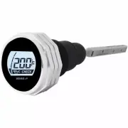 KOSO BA053011 Silver Digital Oil Temperature Gauge Dip Stick 07-16 Harley