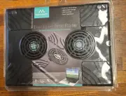 Merkury Innovations Laptop Cooling Pad with Dual Fans Notebook Cooler USB