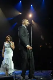 Vocalist Melinda Doolittle Vocalist Chris Richardson Perform live - Old Photo