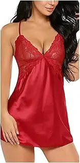 [UIVHLW] Lingerie Boudoir Plus Size Black Lace Nightgown Sleepwear Temptation Dress