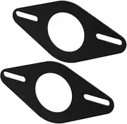 Mobestech 2Pcs Car Tweeter Mounting Adapter Bracket for Door Speaker Installation Durable Plastic Spacer Ring for Enhanced Sound Easy Tool Setup Fits Left Right Front Doors